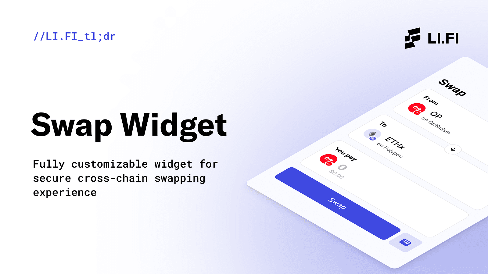 LI.FI TL;DR - The LI.FI Widget