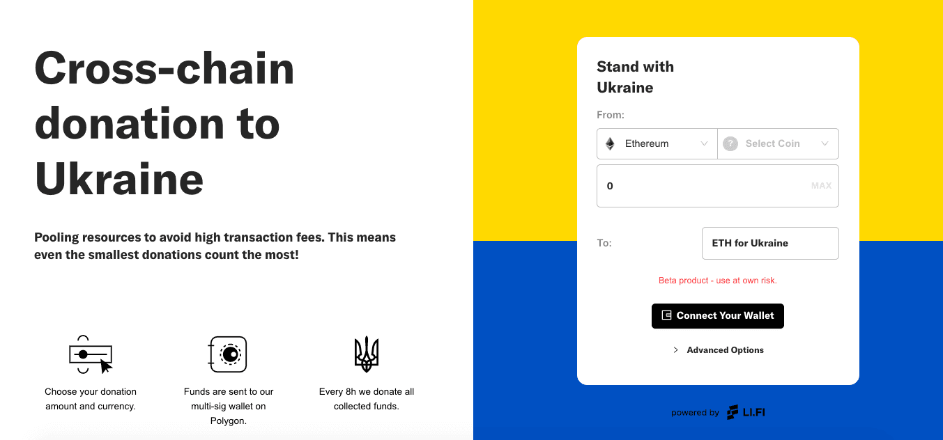 cross-chain-donation-to-ukraine