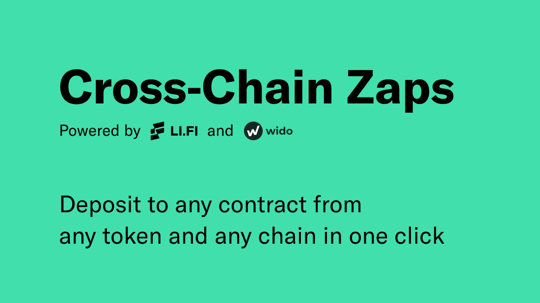 LI.FI and Wido Partner To Bring Cross-Chain Zaps To Every dApp